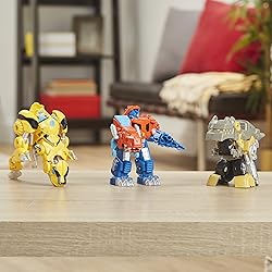 Transformers Playskool Primal Team-Up 3-Pack with