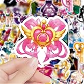 MUYINGZHUO Cartoon Stickers, 100PCs Pack, Anime Vinyl Waterproof Decals for Laptop, Hydro Flask, Water Bottle Phone Stickers for Teens, Party Supply Decals as Gifts