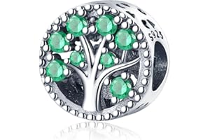 Symretie Charms Beads 925 Sterling Silver for Pandora Bracelet, Dangle Pendant Charms for Necklace and Bracelet Jewelry Gifts