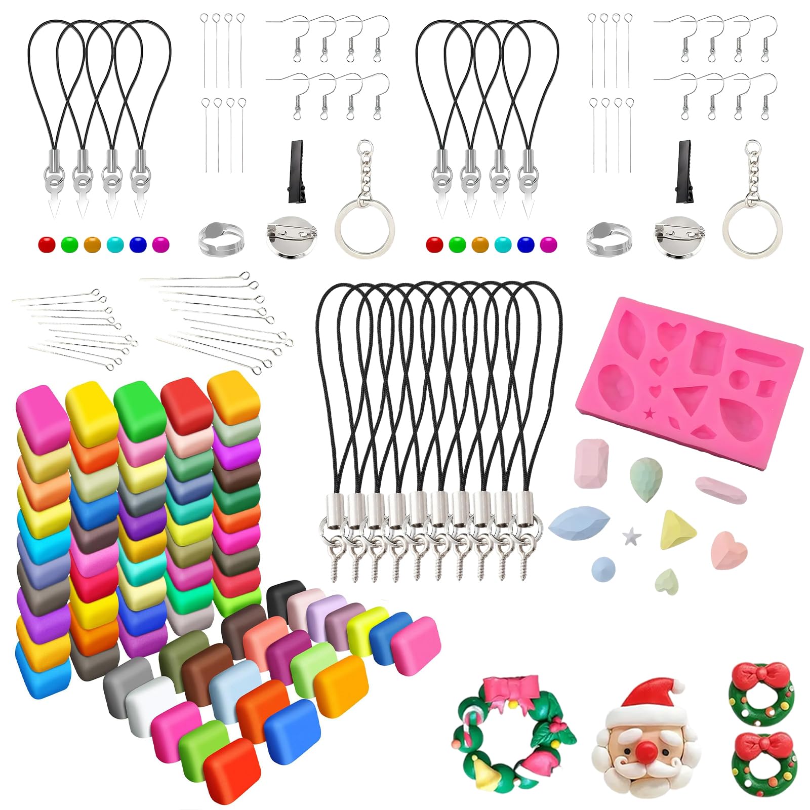 Air Dry Clay Air Dry Ultra Light Magic Clay, No-Toxic Modeling Clay & Dough,Polymer Clay Modelling Kit – 72 Colours Air Dry Clay Set for Adult with Sculpting Tools & 82 DIY Accessories – Soft Non-