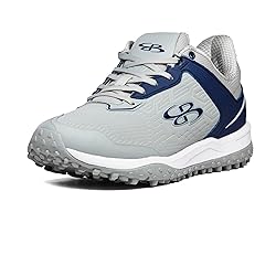 Boombah Viper Pro Men's Turf Gray/Navy - Size 7