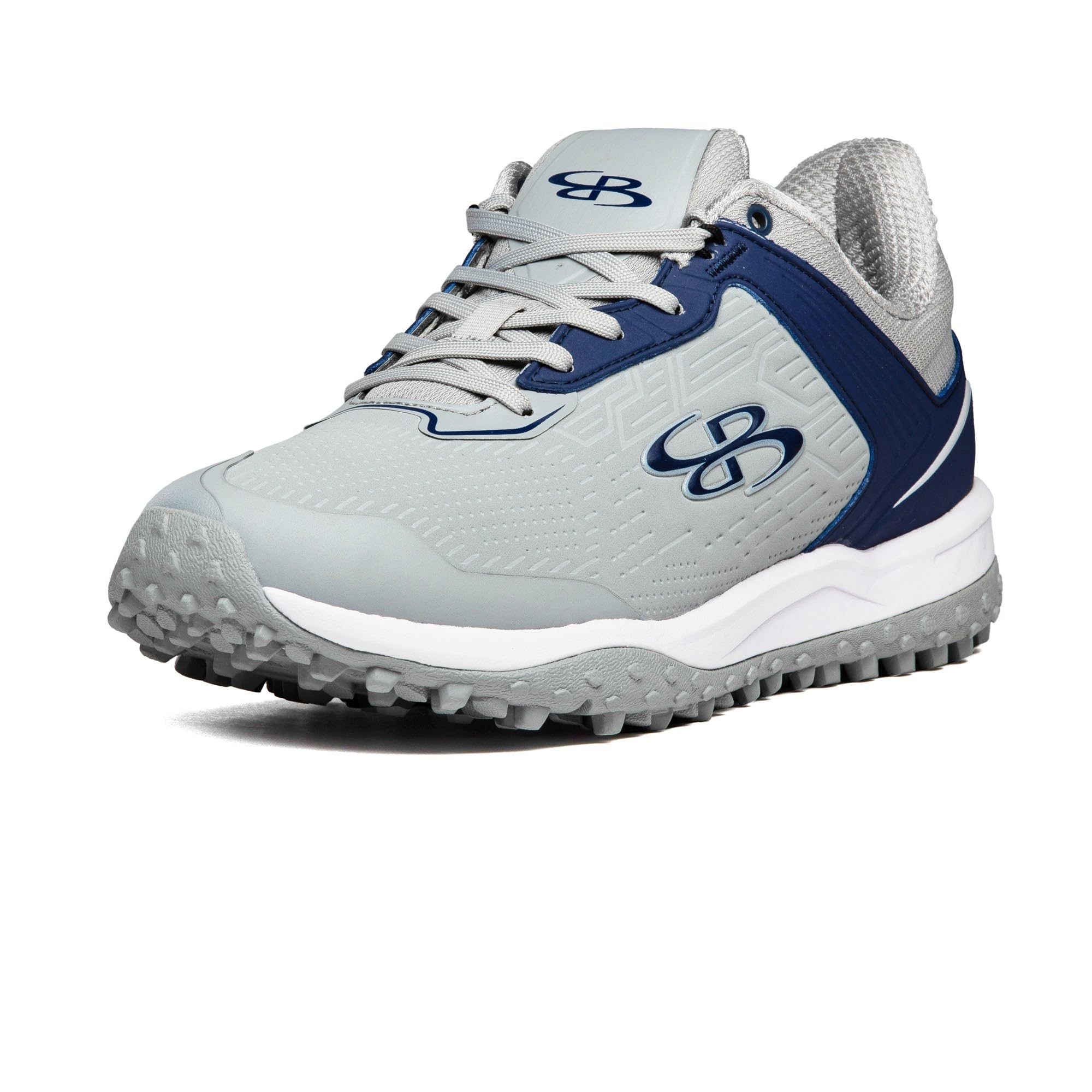 Boombah Viper Pro Men's Turf Gray/Navy - Size 7