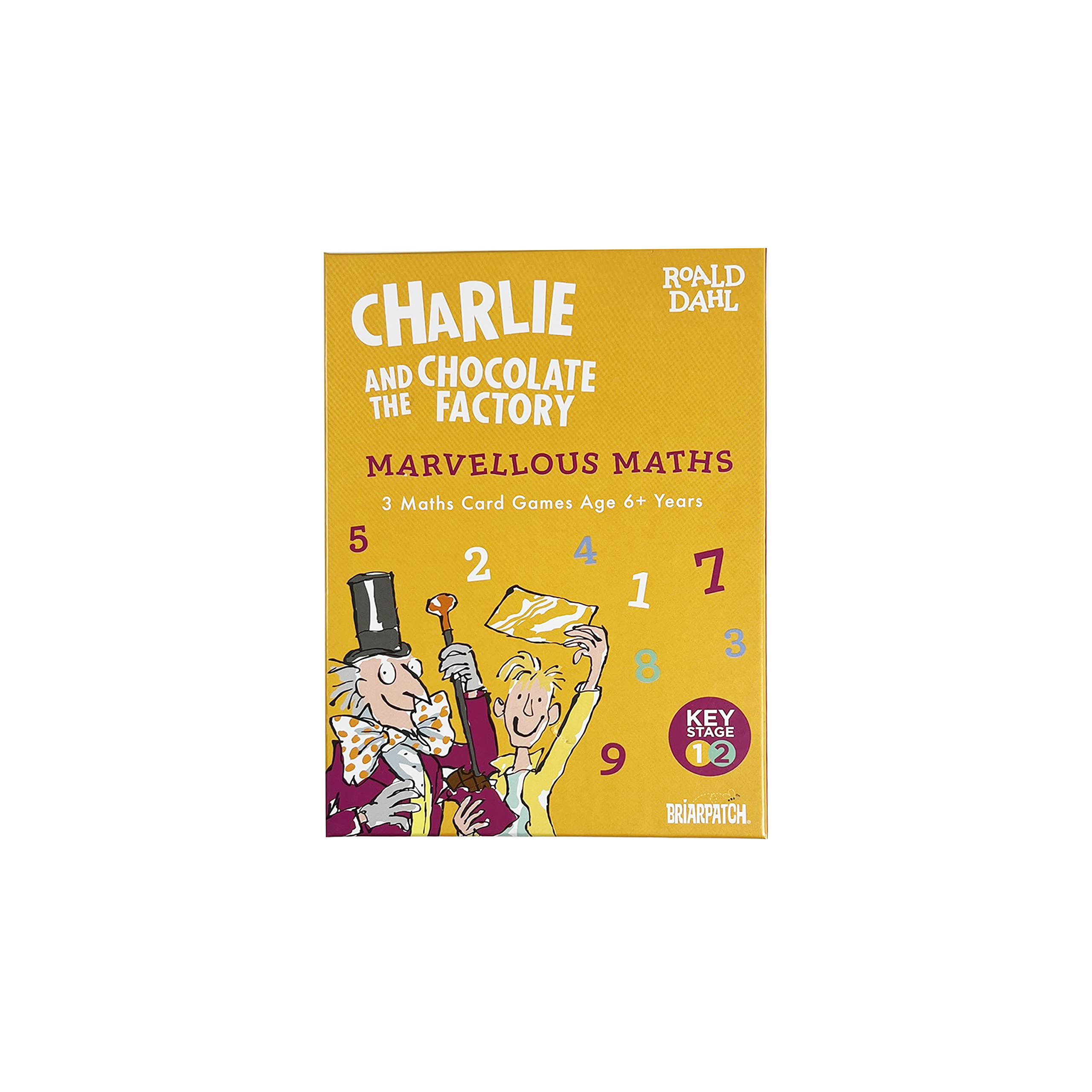Roald Dahl Charlie and the Chocolate factory Marvellous Maths Educational Game, Yellow — image 1