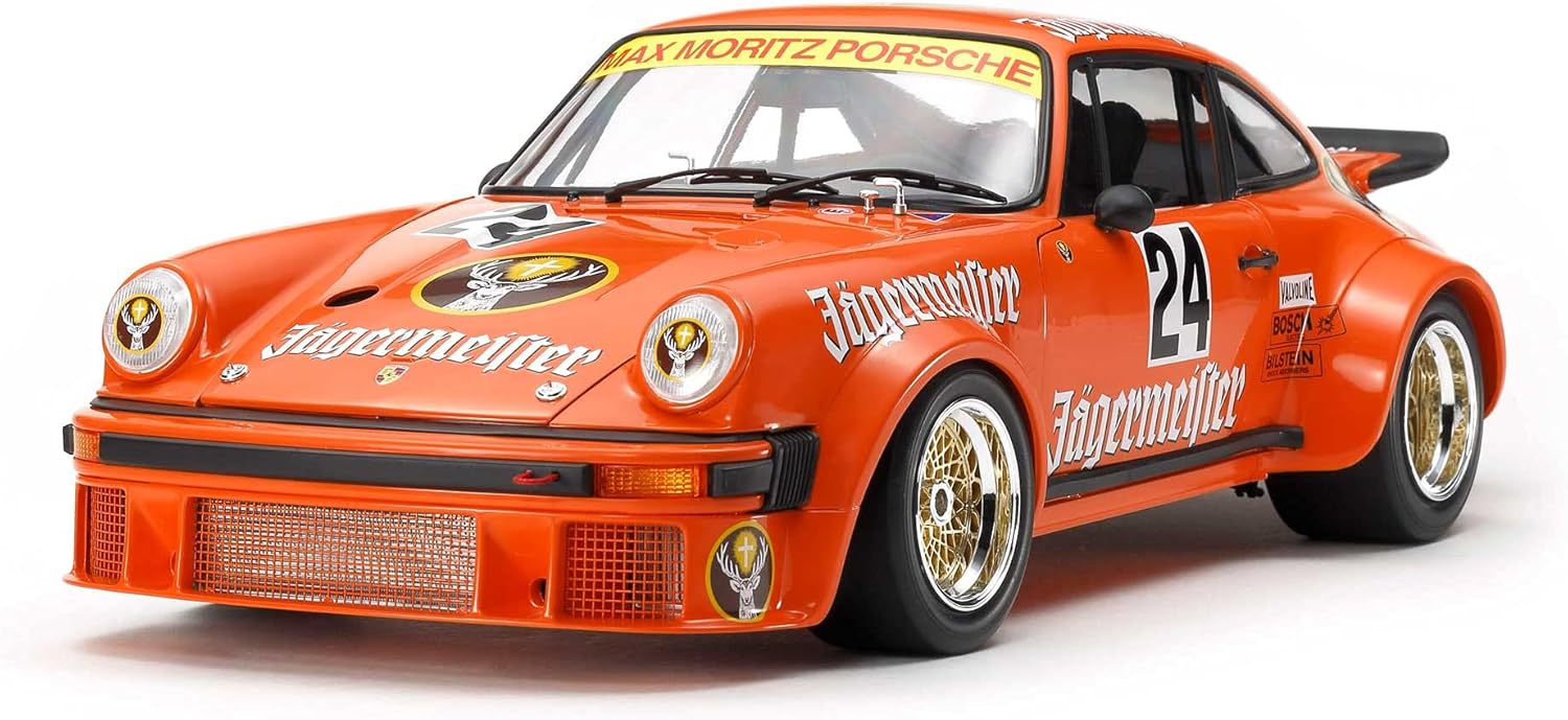 Amazon Com Tamiya America Inc 1 12 Porsche 934 Jagermeister With Photo Etched Parts Tam155 Toys Games