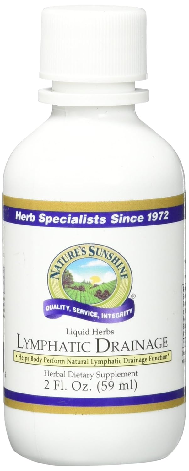NATURE'S SUNSHINE Lymphatic Drainage Supplements, 2 Fluid
