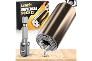 Lenski Stocking Stuffers for Men Adults, Super Universal Socket Christmas Gifts for Men, Mens Gifts for Dad Him Grandpa, White Elephant Gifts for Adults, Birthday Dad Gift