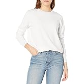 QUALFORT Women's Sweaters Long Sleeve Soft Lightweight Basic Knitted Pullover Sweater