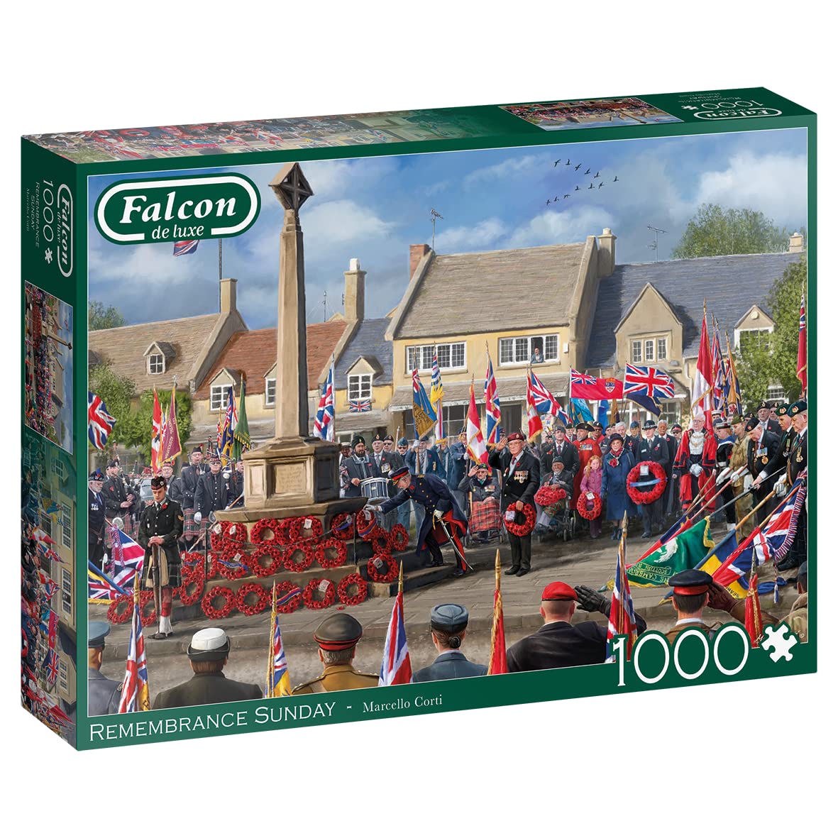 Jumbo, Falcon de luxe – Remembrance Sunday, Jigsaw Puzzles for Adults, 1000 piece