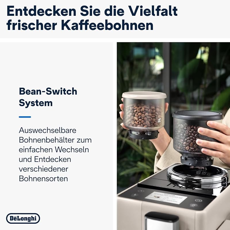 Rivelia - Kaffeevollautomat 8 Getränke Beige