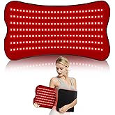 31.5''×14'' Red Light Therapy for Body, Eligible Infrared Light Therapy Pad, Dual Chip Grade 210 LEDs 660nm&850nm Infrared Light Therapy Wearable with Timer Remote Control