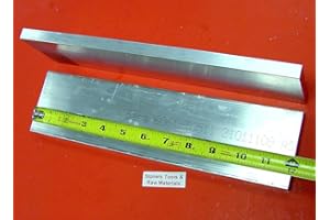 STONER METALS 2 Pieces 1/2" X 3" Aluminum 6061 Flat BAR 12 inch Long +.07"/-0 T6511 Solid Extruded Mill Stock