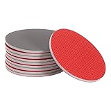 uxcell 10pcs 1200 Grit Sanding Sponge 5 Inch Hook