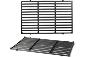 OKLAGARDEN 7638 65906 Grill Replacement Grates Parts for Weber Spirit II E-310 E-330 Grill Parts Weber Spirit E310 300 Series Grill Replacement Grates Weber Genesis Silver B C 1000 5000 Gold B C Grill Parts