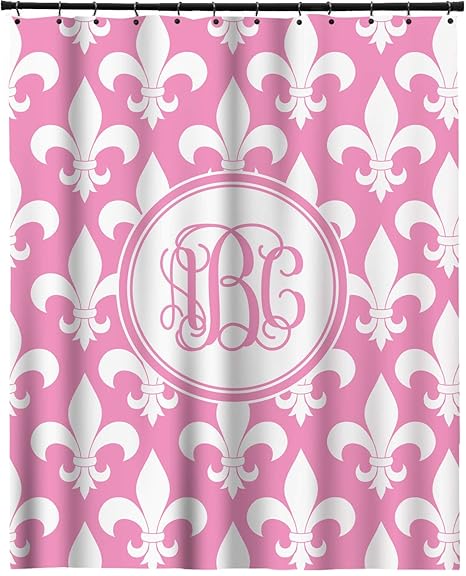 Rnk Shops Fleur De Lis Extra Long Shower Curtain 70 X84
