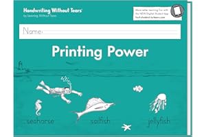 Learning Without Tears Age 7+, 2nd Grade+, Handwriting Practice, Writing Book, School & Home, Language Arts, Tutoring, Sensor