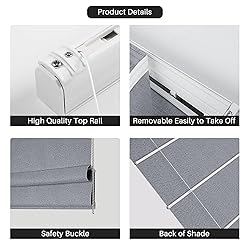Hiifroy Roman Blinds, Roman Shades for