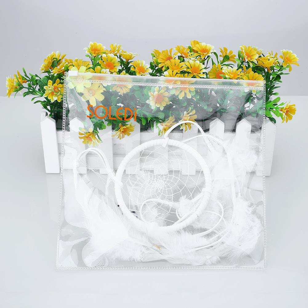 SOLEDI® Dream Catcher Circular Net with Feathers Wall Hanging Decoration Ornament