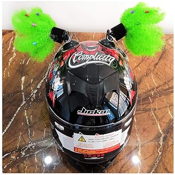 Amazon Com Hai Hong Helmet Pigtail Motorcycle Helmet Ponytail