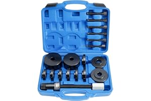 BTSHUB 19pcs Front Wheel Hub Drive Bearing Removal Install Puller Tool Kit Universal