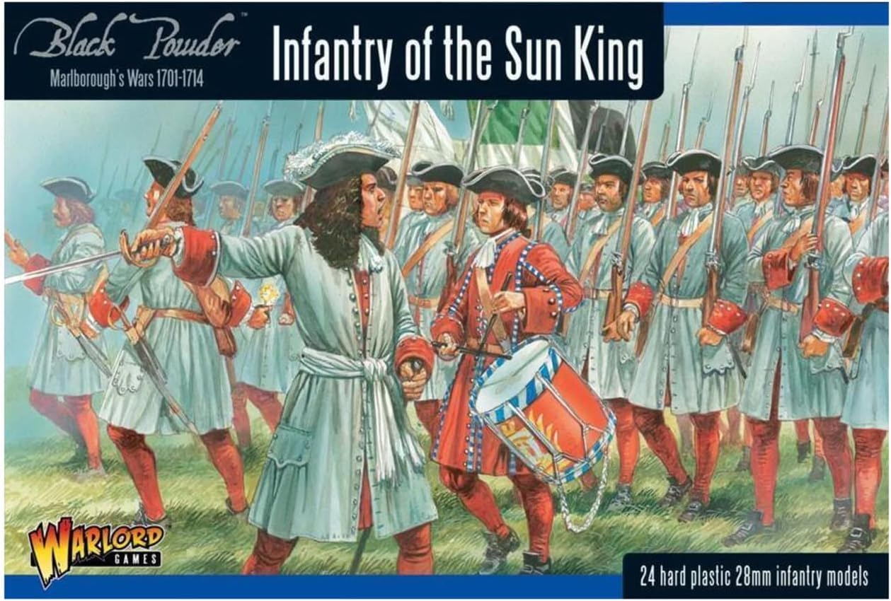 Warlord Games Black Powder - Marlborough's Wars - Infantry of the Sun King (28mm scale)