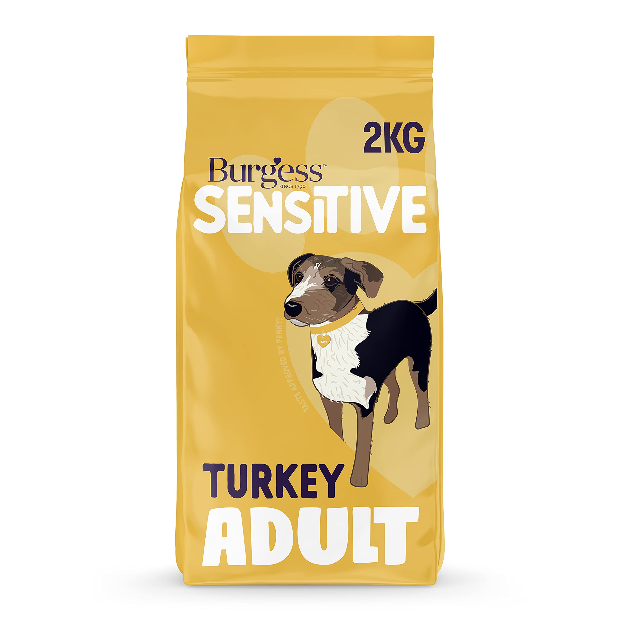 Burgess Sensitive Dry Dog Food Turkey, 2 kg