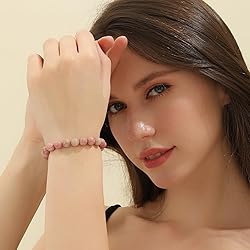 Crystal Vibe Rhodochrosite Crystal Bracelet for