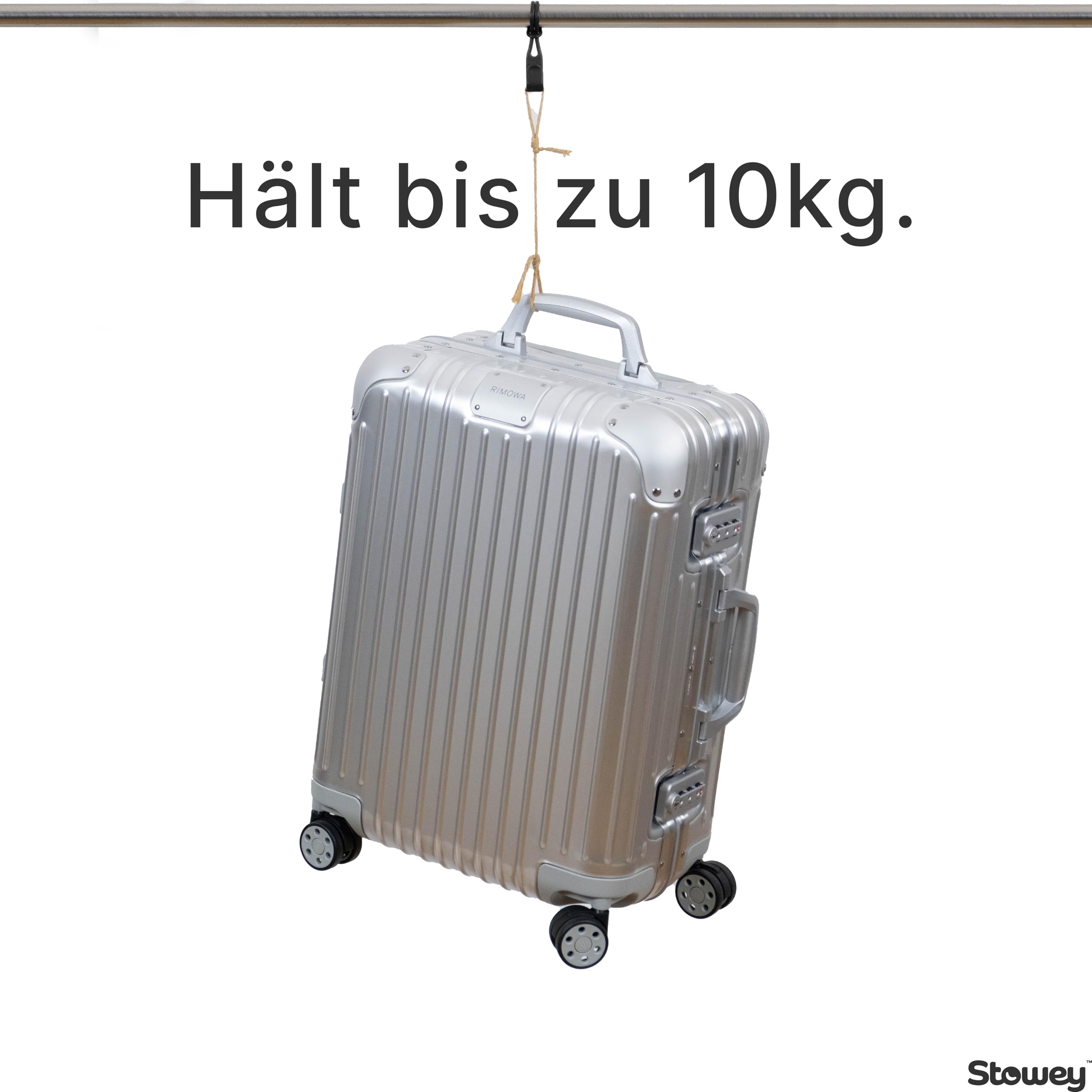 Car Hook Kleiderhaken für Auto Haltegriff - Das Must Have Auto Reise Zubehör hält Jacke & Tasche, Kleiderbügel Auto & Kopfstützen Haken, Auto Gadgets für Frauen & Männer, 1x Jackenhalter Auto Schwarz 9