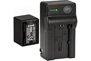 BM Premium BP-727 Battery and Charger for Canon Vixia HFR80, HFR82, HFR800, HFR30, HFR32, HFR300, HFR40, HFR42, HFR400, HFR50