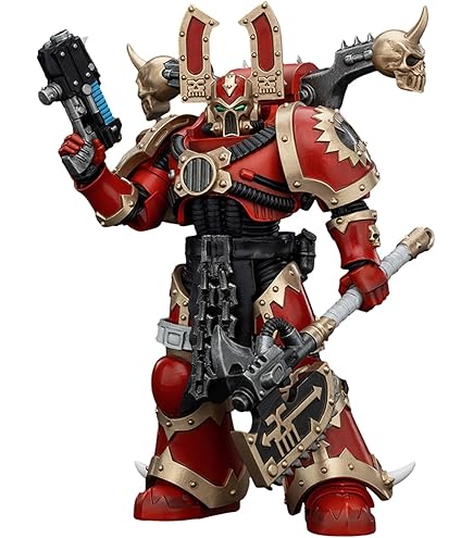 Amazon.com: JOYTOY Angron Warhammer 40k World Eaters 1/18 Action