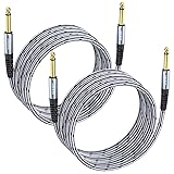 JOLGOO 1/4 Inch Guitar Instrument Cable 15 FT