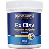 Rx Vitamins Rx Edible Clay Powder - Anti Diarrhea for Dogs & Cats and Promotes Gas Relief for Dogs - Aids in Cat Digestive Support and Dog Constipation Relief - 3.52 oz