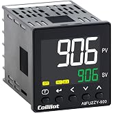 Coiliiot PID Temperature Controller, AC100-240V, Dual Output, 48x48mm Panel | Relay and SSR control, dual alarm outputs, LCD Display and included K thermocouple for precise PID temperature control