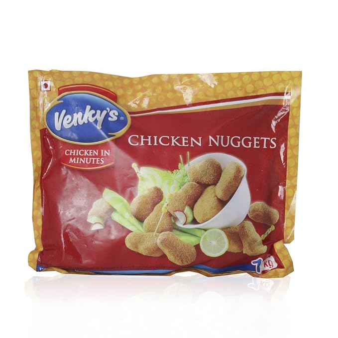 Venkys Frozen Chicken Nuggets 1kg Pack Amazonin Grocery