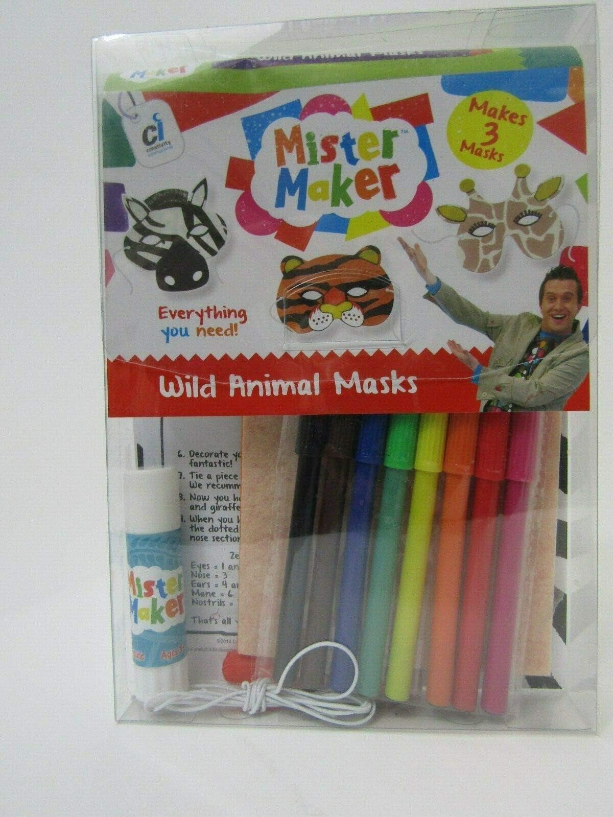 Mister Maker Wild Animal Masks