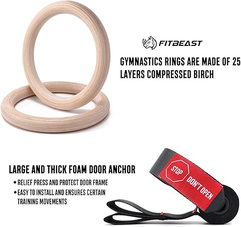 Fitbeast gymnastic rings Clearance