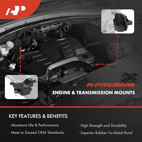 Motor & Trans Mount Set 4PCS for 03-08 Toyota Corolla Matrix Pontiac