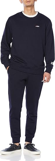 Amazon フィラ Fila フィラ Men S 裏起毛 裏毛 スウェット上下 セット スウェット メンズ ジャージ上下セット 通販