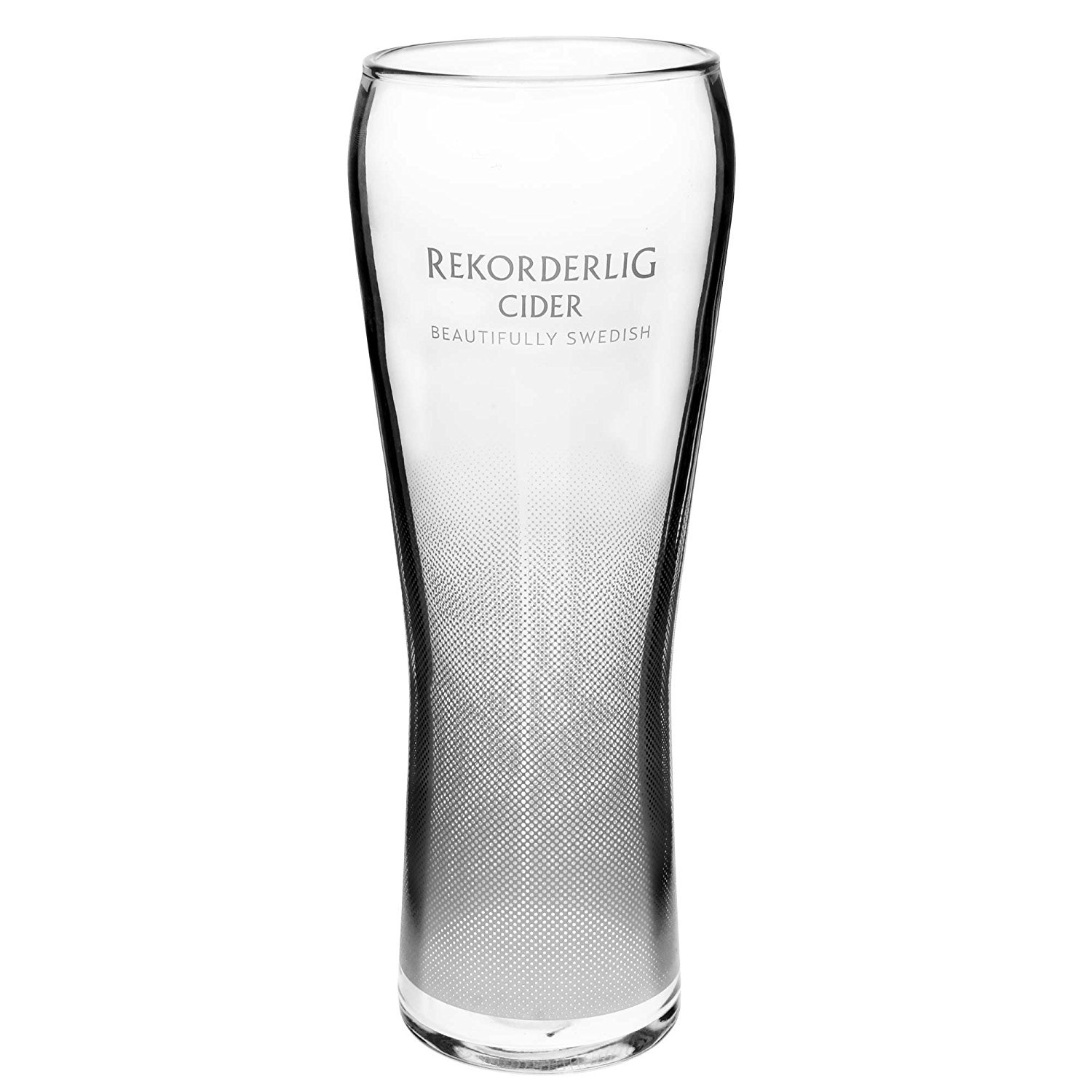 Rekordelig Cider Pint Glass - Fluted Style (1 Glass)