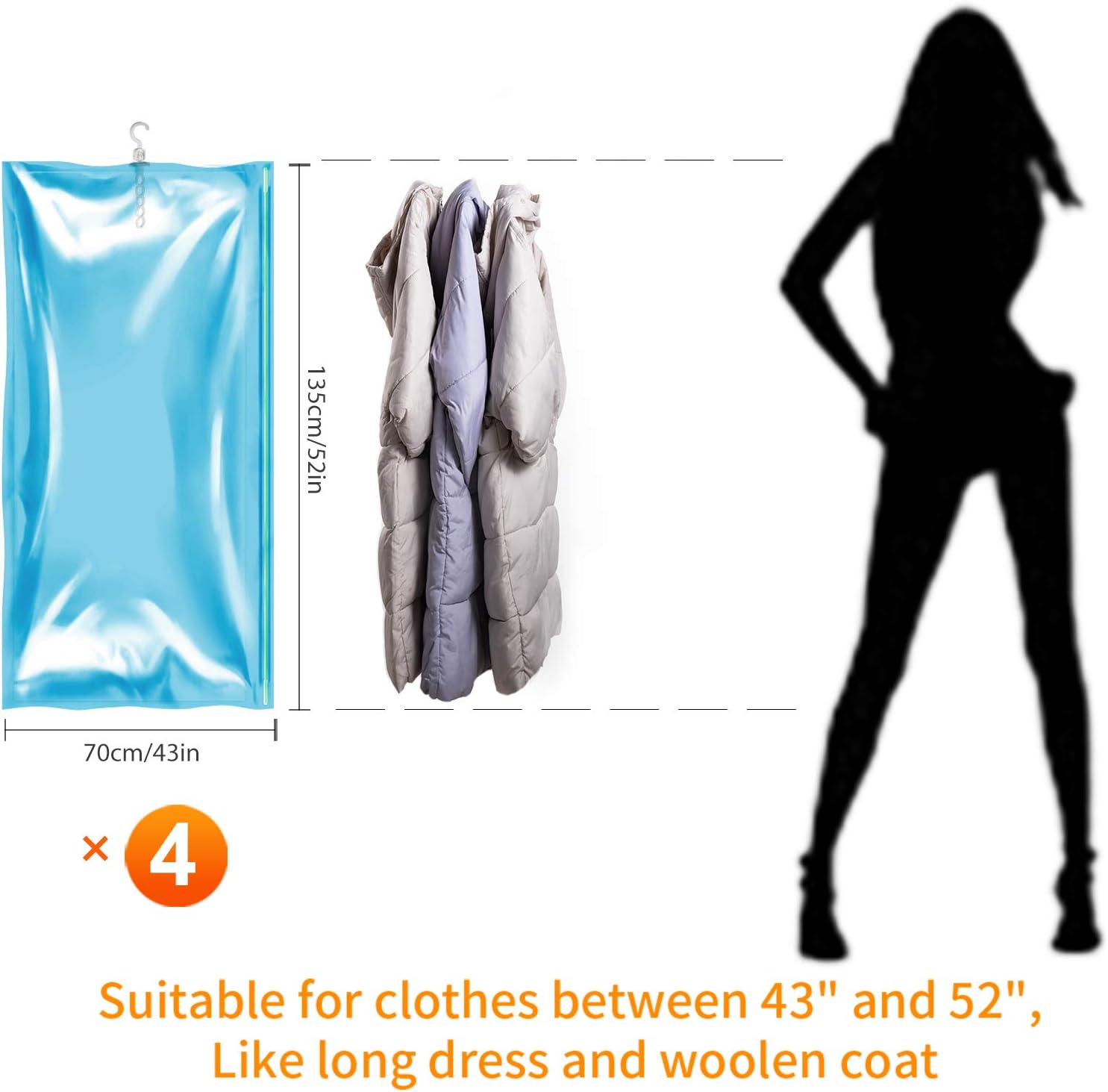 Hanging Vacuum Storage Bags - Image 4