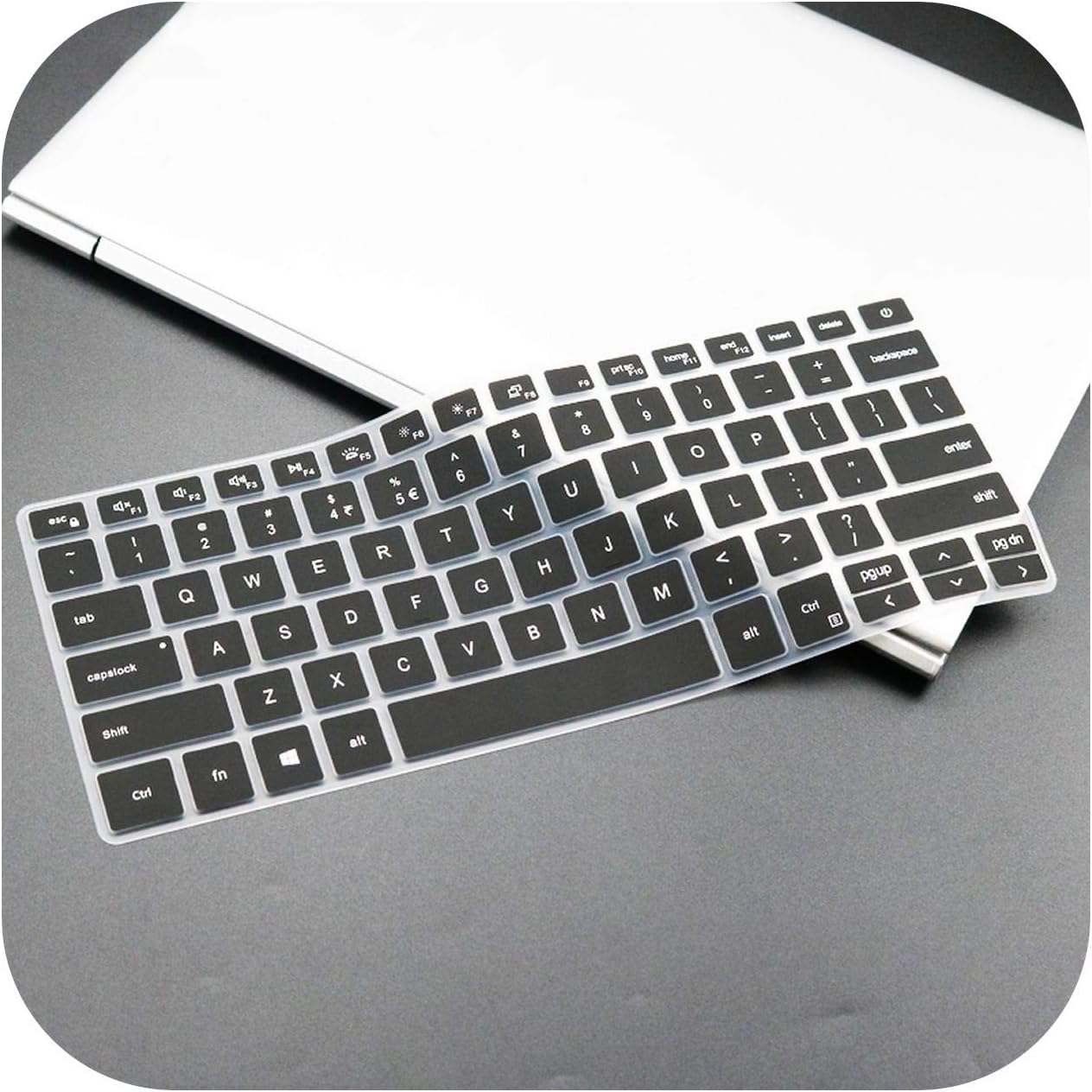 Candypink Silicone Laptop Keyboard Cover Protector For Dell Latitude 3300 3301 Dell Inspiron 14 5490 7490