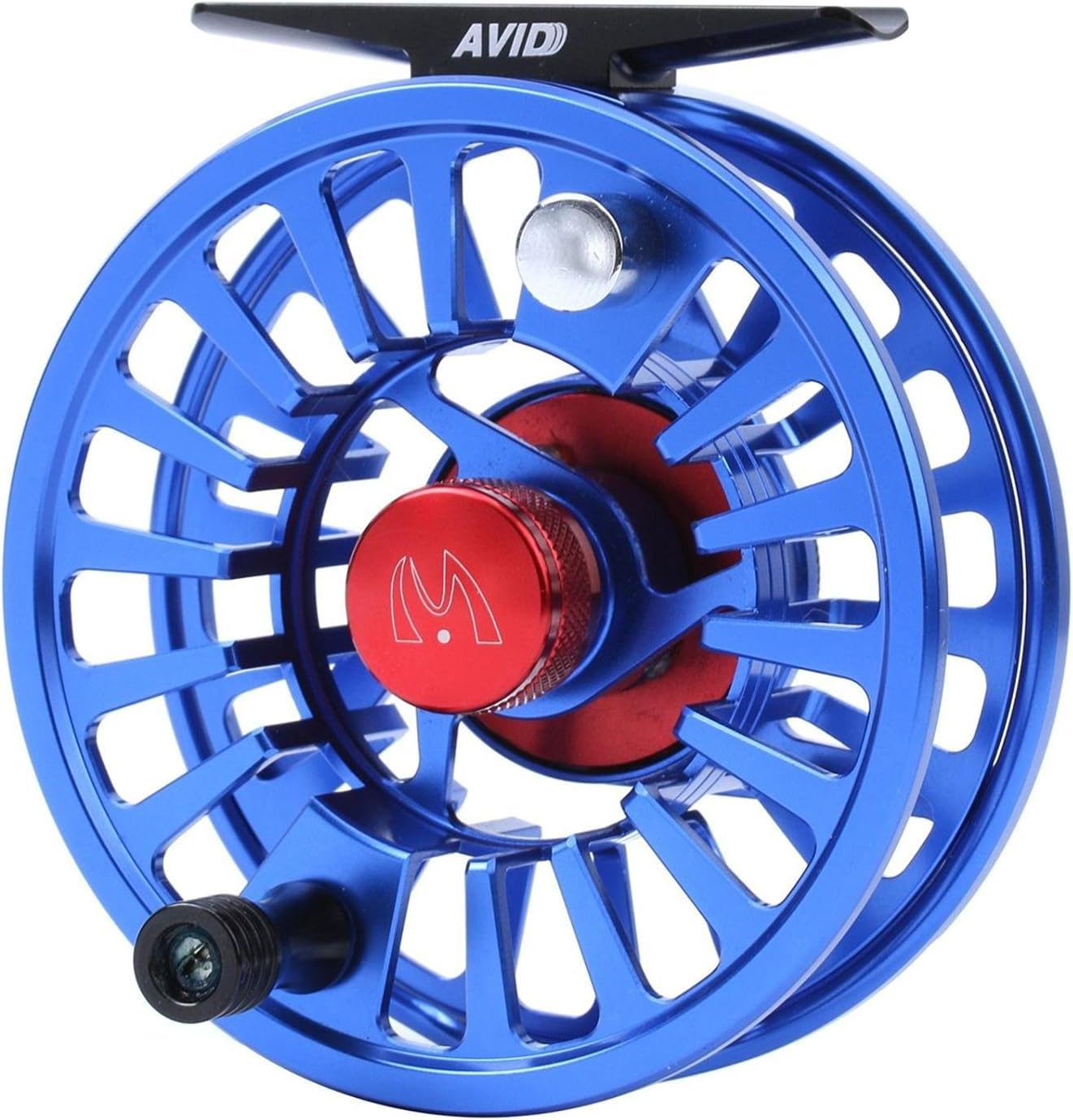 Maxcatch Fly Fishing Reel with CNC-machined Aluminum Body Avid Series Fly Reel - 1/3, 3/4, 5/6, 7/8, 9/10 Weights (Fly Reel Blue, 9/10wt)