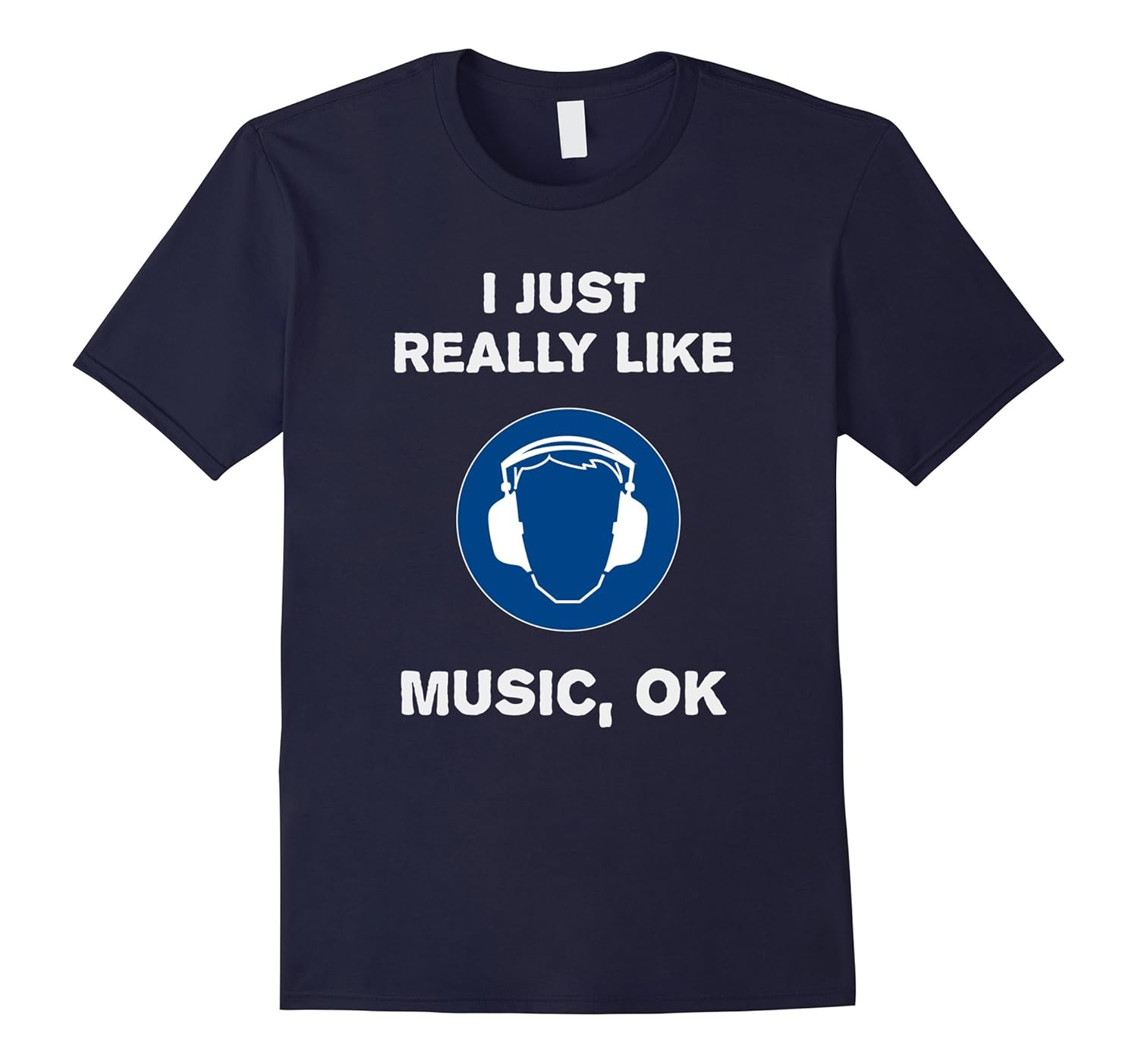 Funny Music Lover T-Shirt Festival Headphone Beats Gift Tee-ANZ