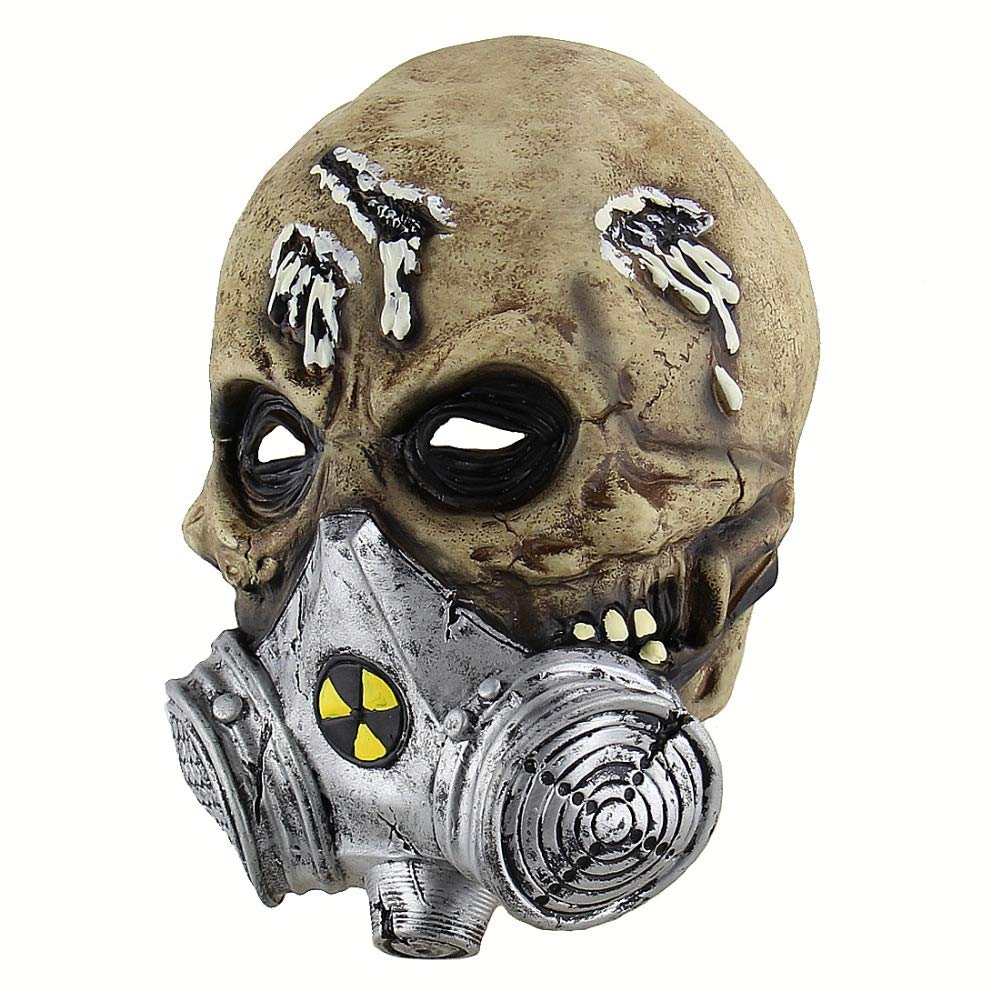 Halloween Masks for Adults - Terror Scary Gas Mask - Party Scary - Nuclear Atomic Biochemical - Alien Masks