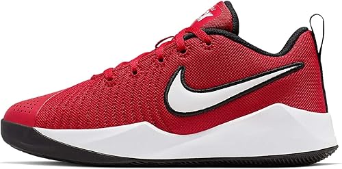Amazon Co Jp Nike Team Hustle Quick 2 Gs ビッグキッズファッションバスケットボールシューズ At5298 600 Us サイズ 4 Big Kid カラー レッド シューズ バッグ