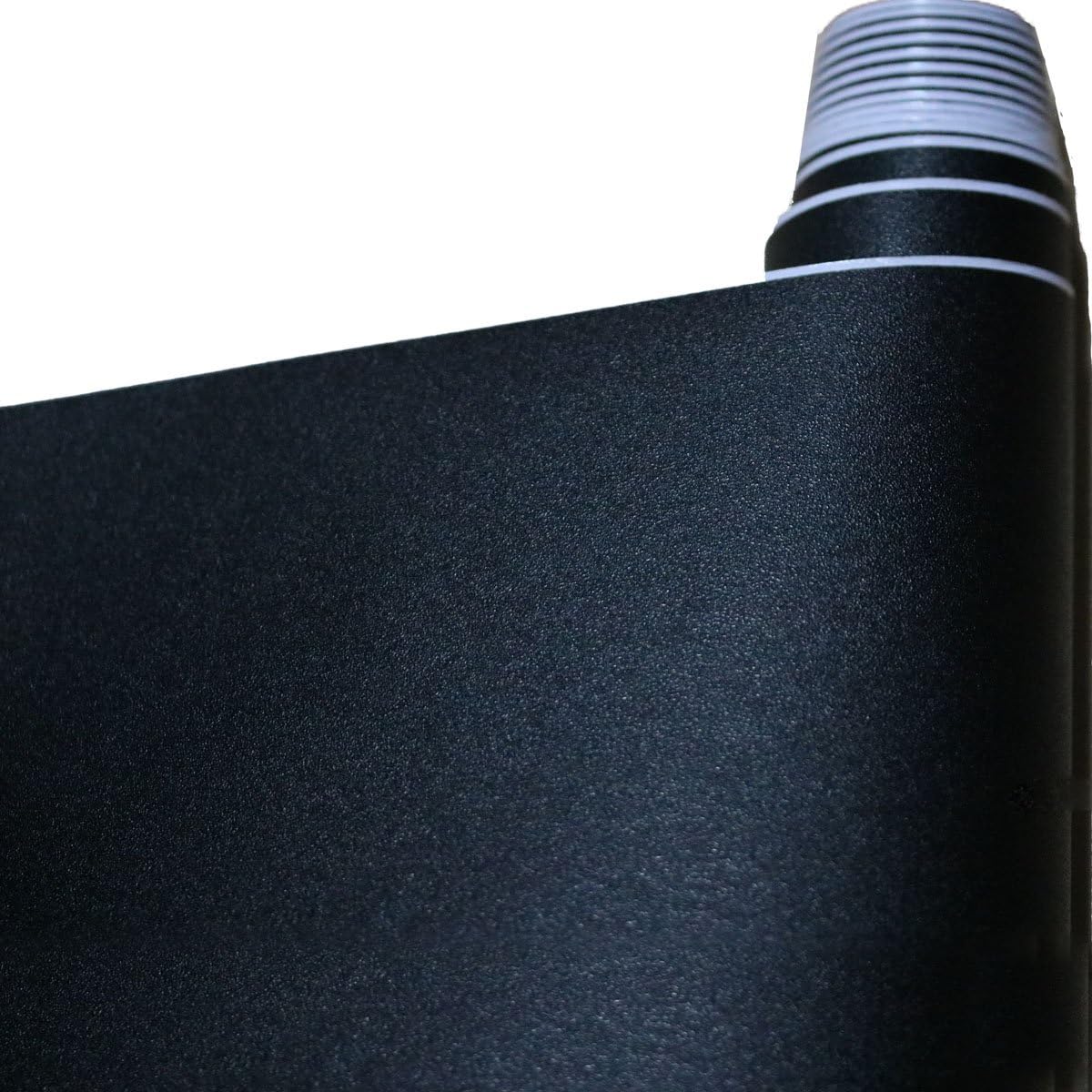 EZPaper Matte Black Contact Paper roll Shelf Paper self Adhesive Shelf Paper Vinyl Wallpaper for countertops Dresser Drums Table Living Room Wall car Interior Decor (15.9" X 118", Matte Black)