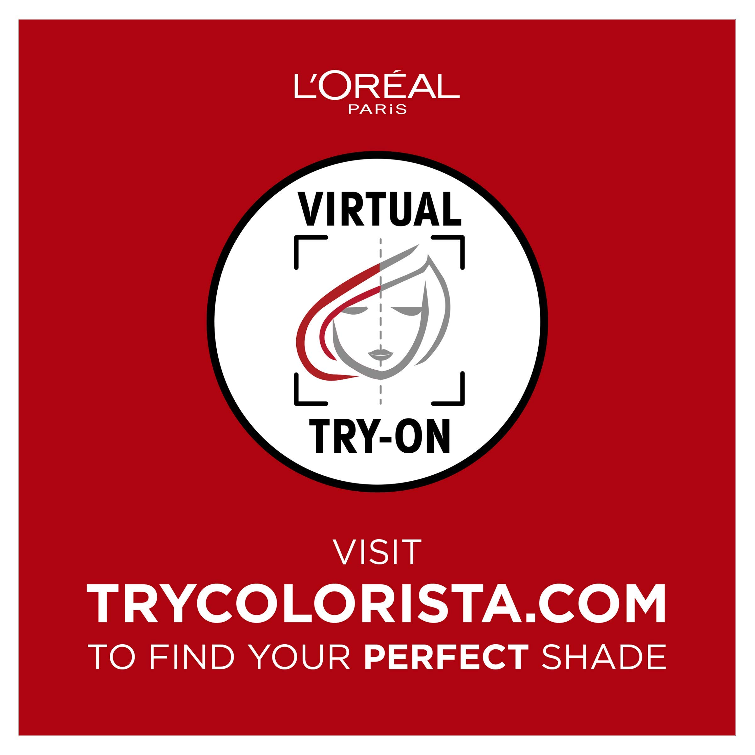 L Oreal Colorista Bright Red Permanent Hair Dye Gel Long Lasting