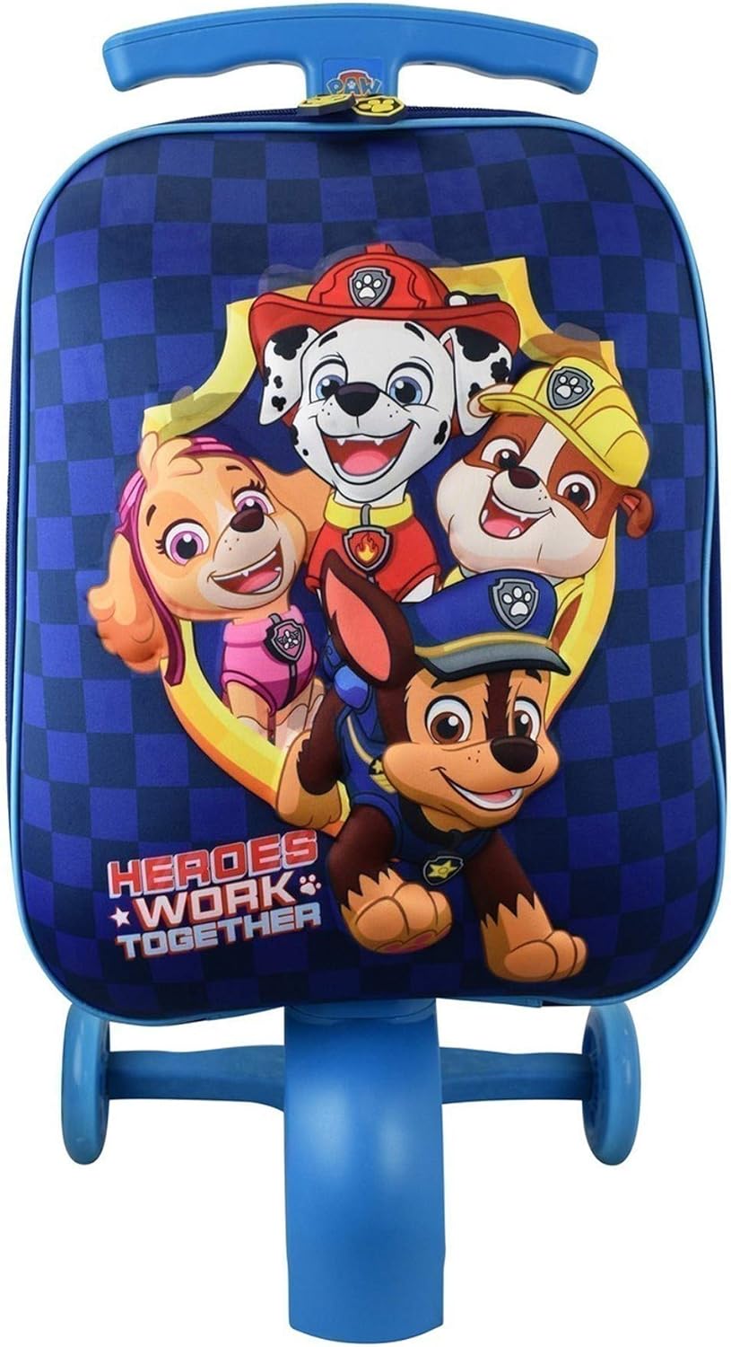 paw patrol scooter suitcase