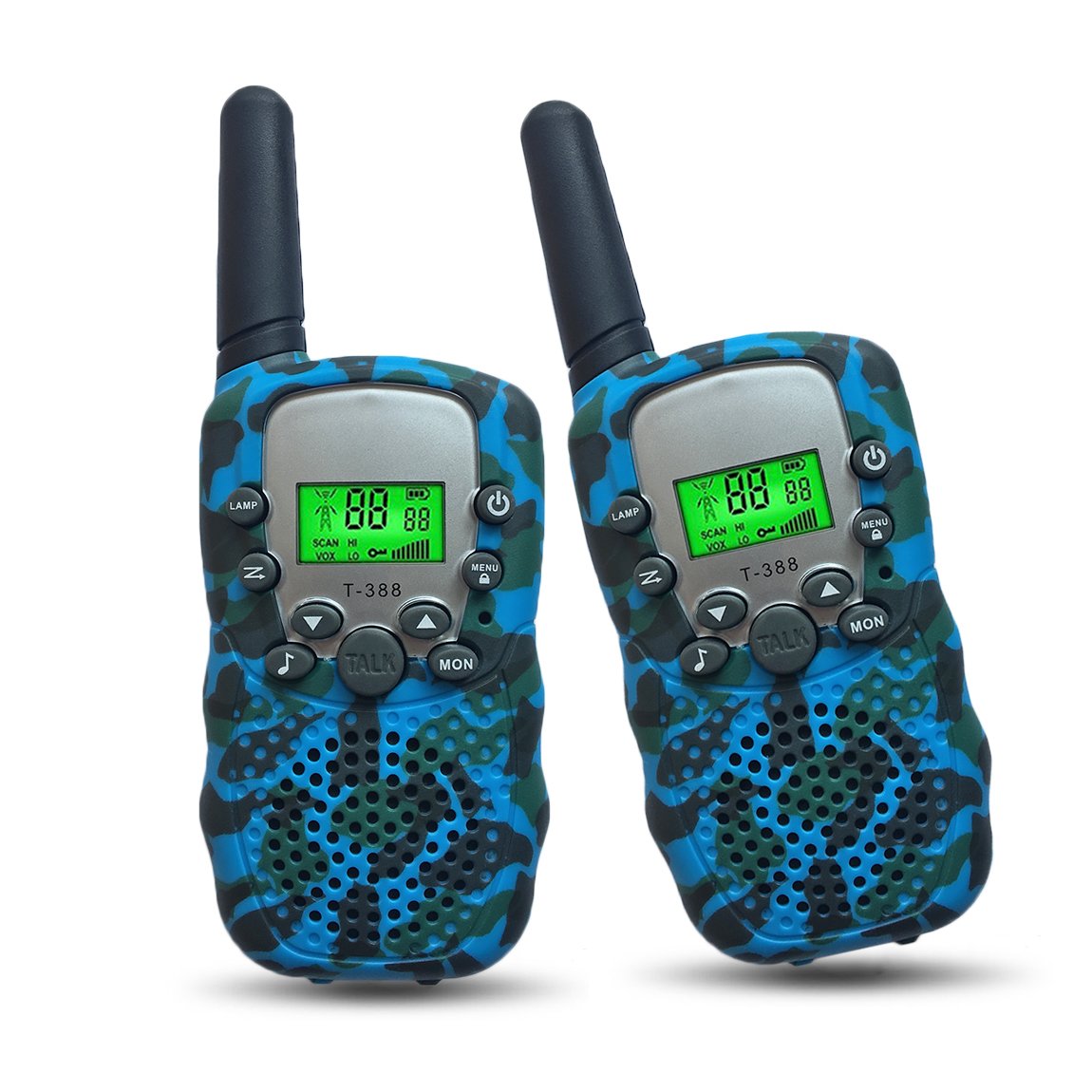 Kids Camping Gear Joyfun Walkie Talkies for Kids Long Range Two Way T388 Toys for Boys 510