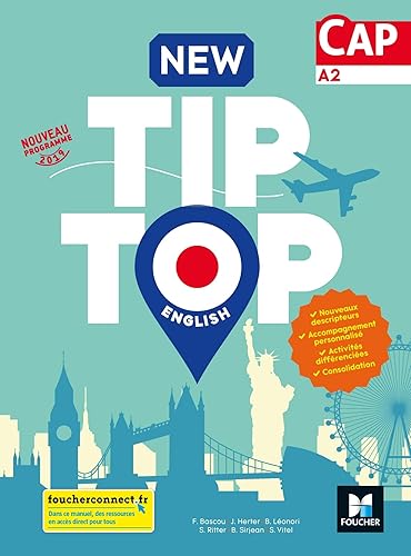 Download NEW TIP TOP English CAP Éd. 2019 - Manuel élève PDF