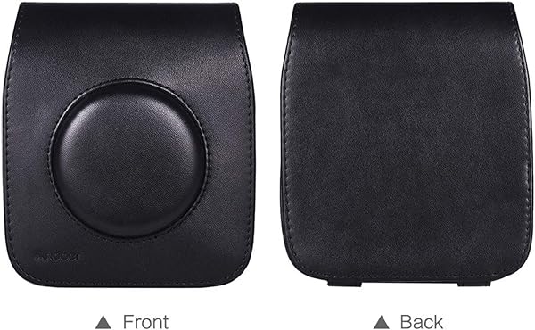 Compact Camera CasesCamera Case Bag PU Leather Protection Camera Bag With Adjustable Shoulder StrapCamera Shoulder Bag Size13 7x12 2x5 8cm ColorBlack